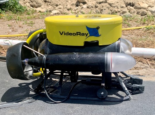Underwater ROV used to assess NGS-South.