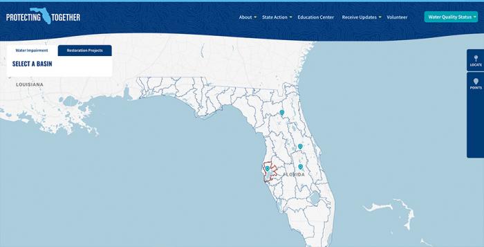 protecting florida together water quality map